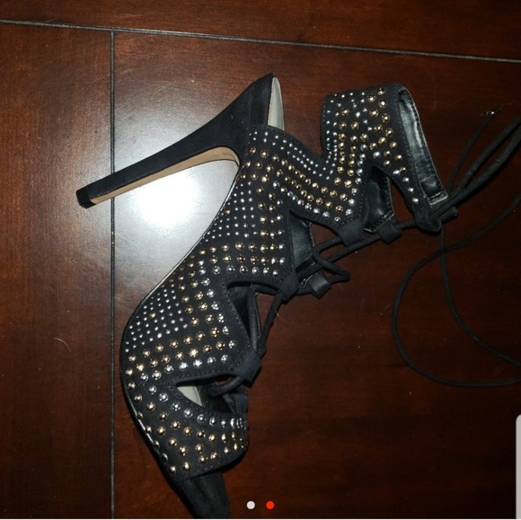 COPY - Brand new Aldo studded tie up heels - Picture 2 of 2